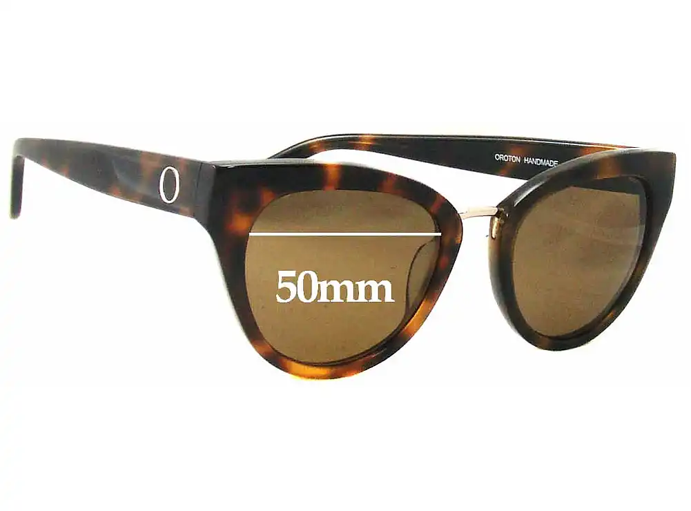 Sunglass Fix Replacement Lenses for Oroton Cecile - 50mm Wide Sunglass Fix Replacement Lenses for Oroton Cecile - 50mm Wide