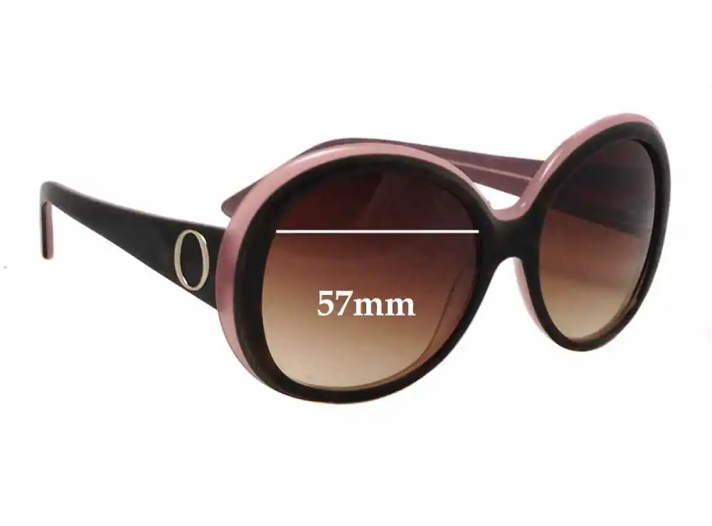 Sunglass Fix Replacement Lenses for Oroton Divine - 57mm Wide Sunglass Fix Replacement Lenses for Oroton Divine - 57mm Wide