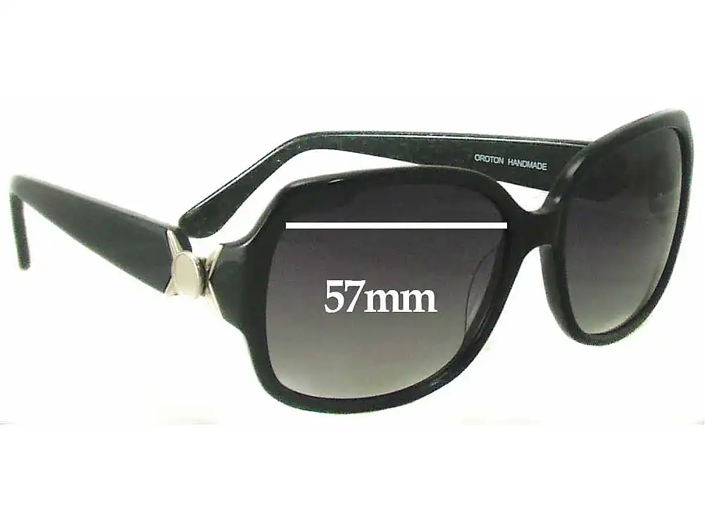 Sunglass Fix Replacement Lenses for Oroton Seine - 57mm Wide Sunglass Fix Replacement Lenses for Oroton Seine - 57mm Wide