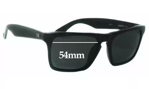 Sunglass Fix Replacement Lenses for Otis Reckless Abandon - 54mm Wide Otis Reckless Abandon Replacement Lenses 54mm wide