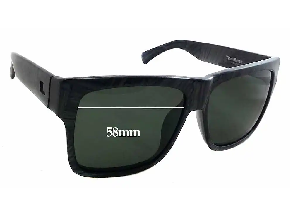 Sunglass Fix Replacement Lenses for Otis The Beat - 58mm Wide Sunglass Fix Replacement Lenses for Otis The Beat - 58mm Wide