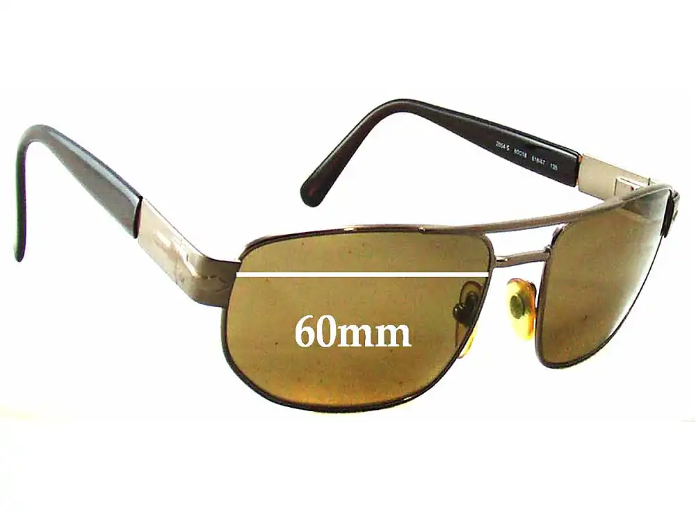 Sunglass Fix Replacement Lenses for Persol 2054-S - 60mm Wide Sunglass Fix Replacement Lenses for Persol 2054-S - 60mm Wide