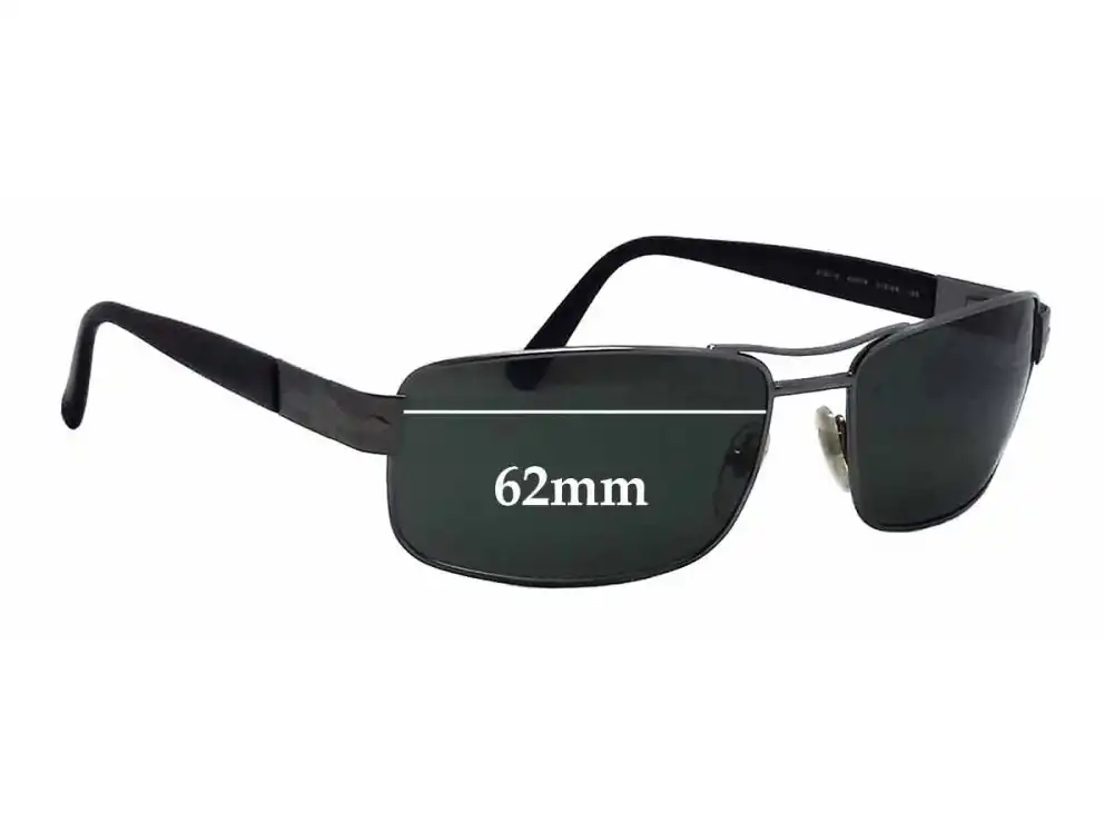 Sunglass Fix Replacement Lenses for Persol 2130-S - 62mm Wide Sunglass Fix Replacement Lenses for Persol 2130-S - 62mm Wide