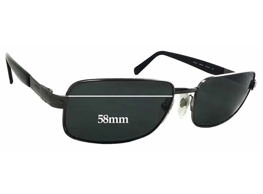 Sunglass Fix Replacement Lenses for Persol 2160-S - 58mm Wide Sunglass Fix Replacement Lenses for Persol 2160-S - 58mm Wide