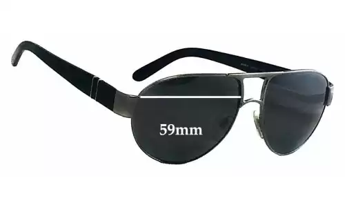 Sunglass Fix Replacement Lenses for Persol 2328-S - 59mm Wide Sunglass Fix Replacement Lenses for Persol 2328-S - 59mm Wide