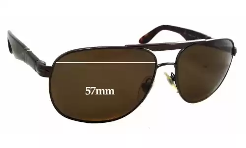 Sunglass Fix Replacement Lenses for Persol 2361-S - 57mm Wide Persol 2361-S Replacement Lenses 57mm wide