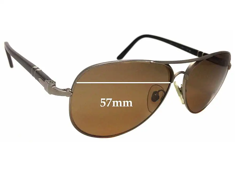 Sunglass Fix Replacement Lenses for Persol 2393-S - 57mm Wide Sunglass Fix Replacement Lenses for Persol 2393-S - 57mm Wide