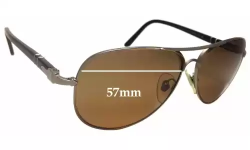 Sunglass Fix Replacement Lenses for Persol 2393-S - 57mm Wide Persol 2393-S Replacement Lenses 57mm wide
