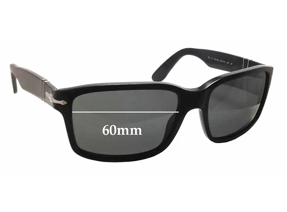 Sunglass Fix Replacement Lenses for Persol 3067-S - 60mm Wide Sunglass Fix Replacement Lenses for Persol 3067-S - 60mm Wide
