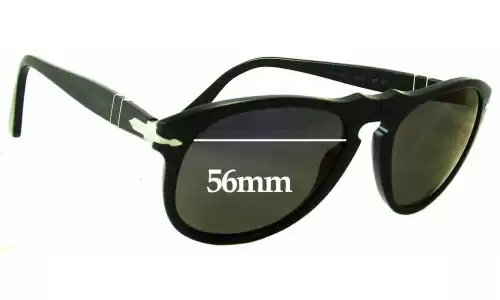 Sunglass Fix Replacement Lenses for Persol 649 - 56mm Wide Persol 649 Replacement Lenses 56mm wide