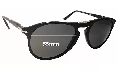 Sunglass Fix Replacement Lenses for Persol 9714-S - 55mm Wide Persol 9714-S Replacement Lenses 55mm wide