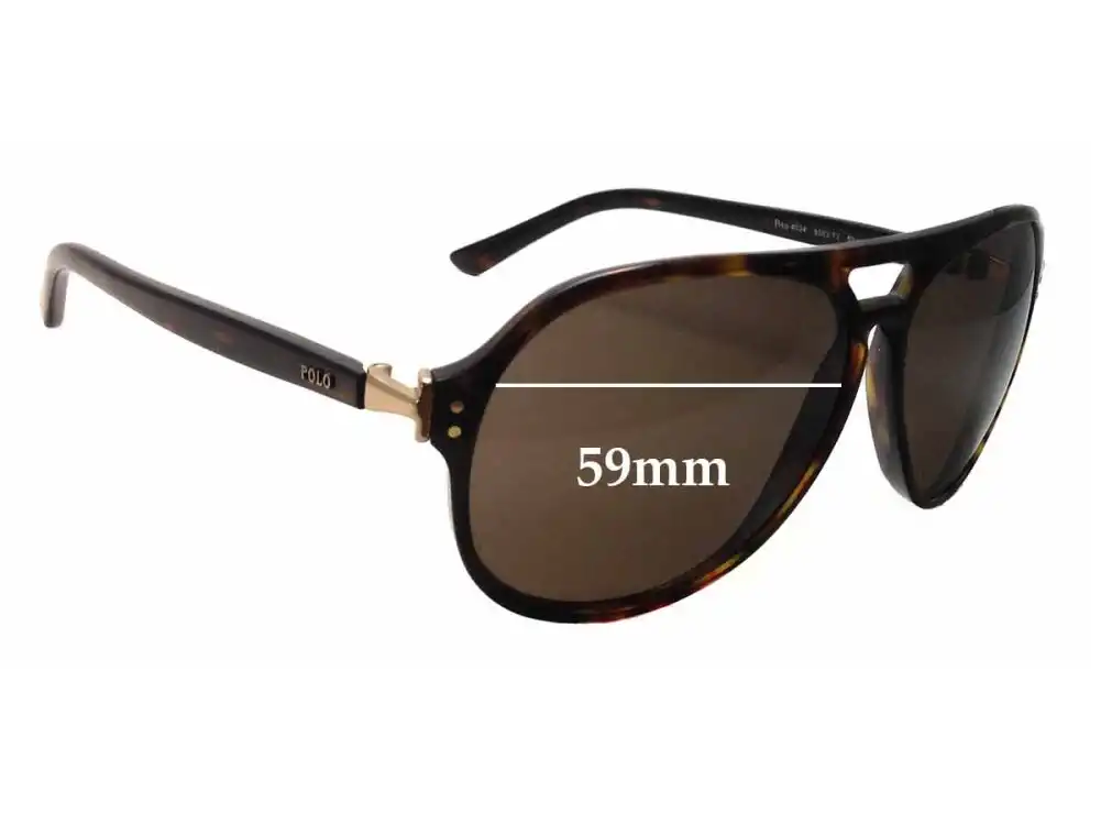 Sunglass Fix Replacement Lenses for Ralph Lauren Polo 4034 - 59mm Wide Sunglass Fix Replacement Lenses for Ralph Lauren Polo 4034 - 59mm Wide