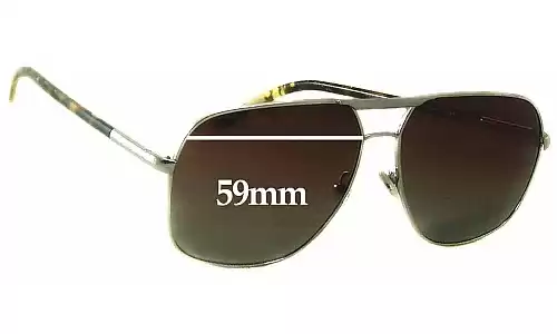 Sunglass Fix Replacement Lenses for Prada SPR57M - 59mm Wide Sunglass Fix Replacement Lenses for Prada SPR57M - 59mm Wide