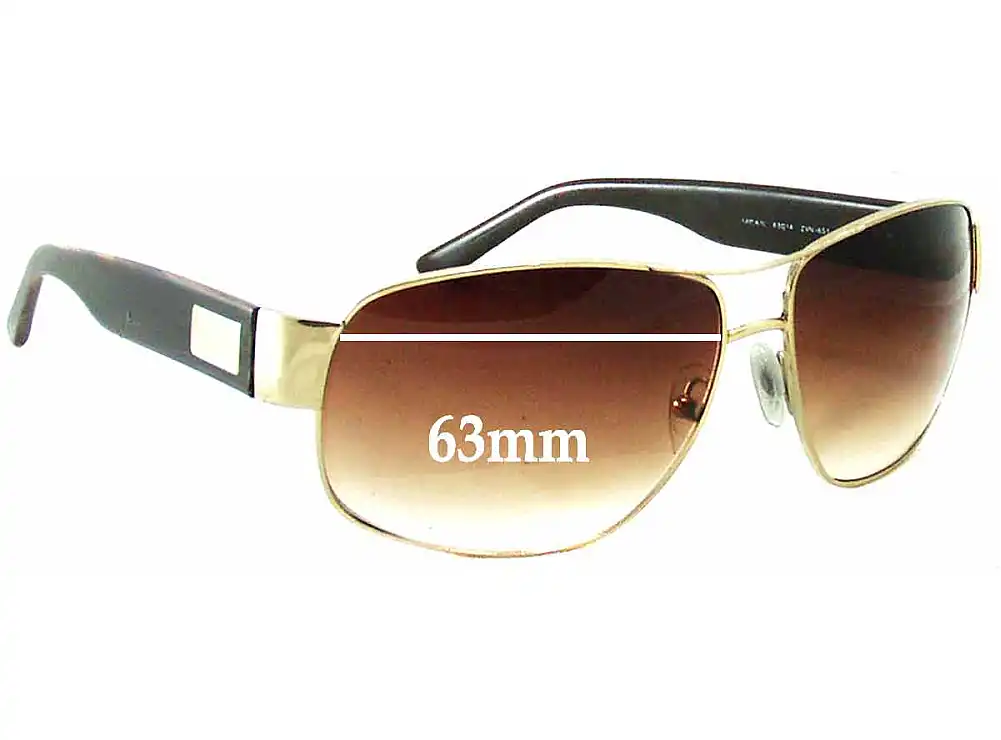 Sunglass Fix Replacement Lenses for Prada SPR61L - 63mm Wide Sunglass Fix Replacement Lenses for Prada SPR61L - 63mm Wide