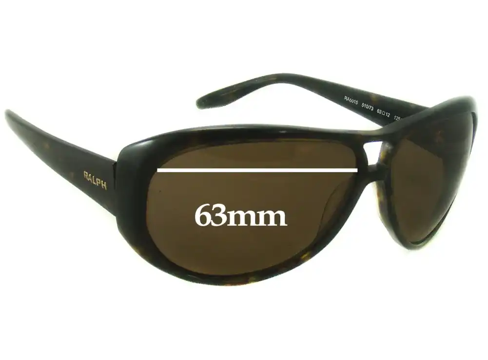 Sunglass Fix Replacement Lenses for Polo RA 5015 - 63mm Wide Sunglass Fix Replacement Lenses for Polo RA 5015 - 63mm Wide