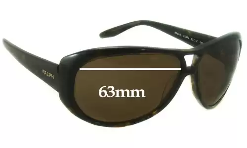 Sunglass Fix Replacement Lenses for Polo RA 5015 - 63mm Wide Polo RA 5015 Replacement Lenses 63mm wide
