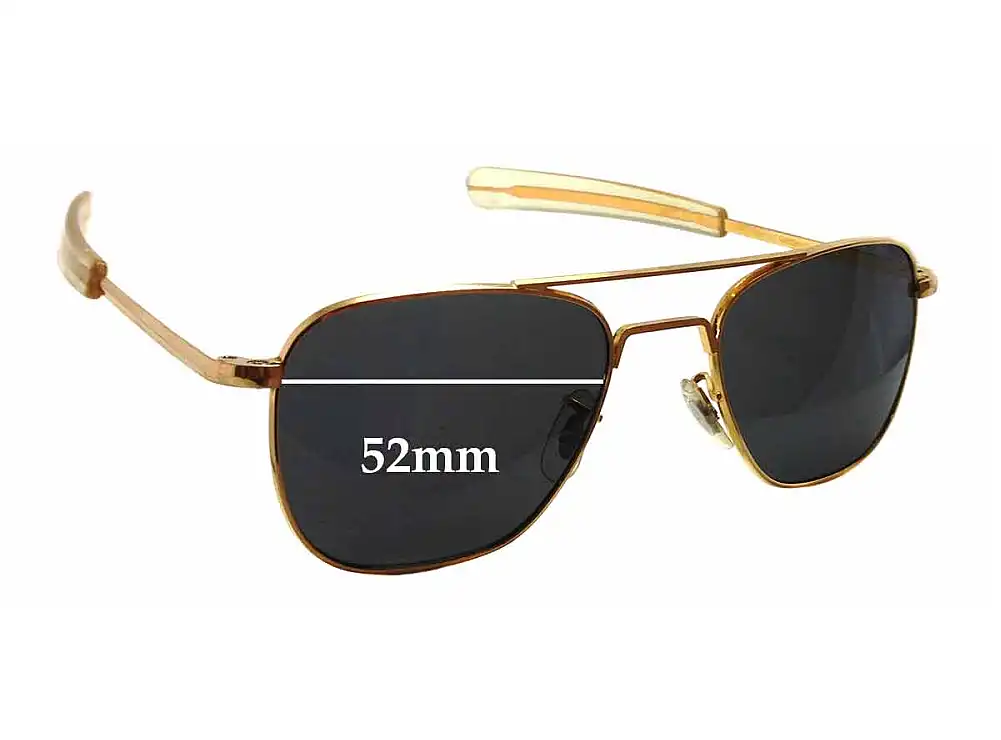 Sunglass Fix Replacement Lenses for Randolph Engineering RE 5 1/2 - 52mm Wide Sunglass Fix Replacement Lenses for Randolph Engineering RE 5 1/2 - 52mm Wide