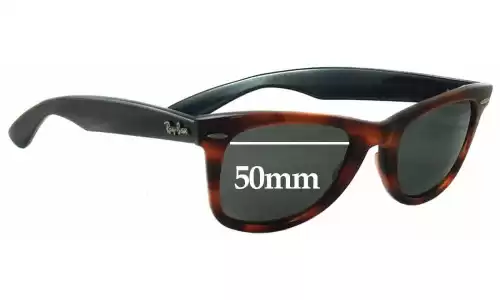 Sunglass Fix Replacement Lenses for Ray-Ban B&L W1903 Wayfarer - 50mm Wide Ray-Ban B&L W1903 Wayfarer Replacement Lenses 50mm wide