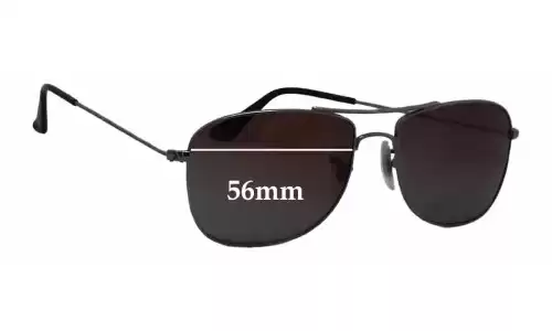 Sunglass Fix Replacement Lenses for Ray-Ban RB3477 - 56mm Wide Ray-Ban RB3477 Replacement Lenses 56mm wide