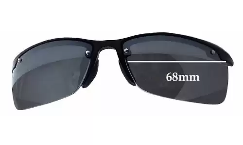 Sunglass Fix Replacement Lenses for Ray-Ban RB4056 - 68mm Wide Ray-Ban RB4056 Replacement Lenses 68mm wide