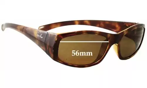Sunglass Fix Replacement Lenses for Ray-Ban RB4093 - 56mm Wide Ray-Ban RB4093 Replacement Lenses 56mm wide