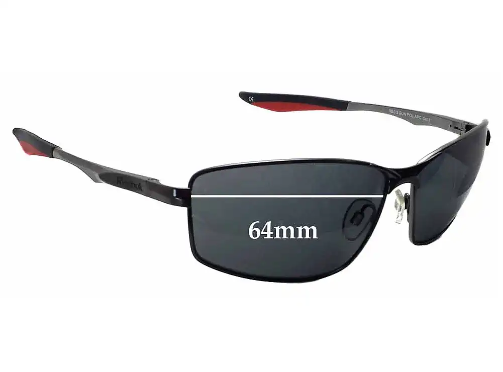 Sunglass Fix Replacement Lenses for Reebok RBS 5 - 64mm Wide Sunglass Fix Replacement Lenses for Reebok RBS 5 - 64mm Wide
