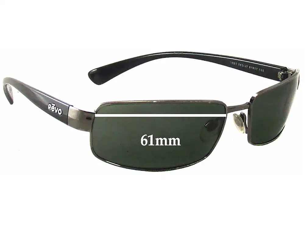 Sunglass Fix Replacement Lenses for Revo 3058 - 61mm Wide Sunglass Fix Replacement Lenses for Revo 3058 - 61mm Wide
