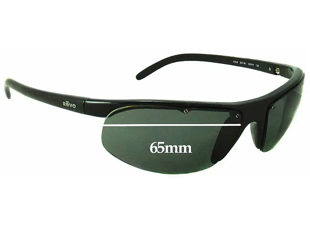 Sunglass Fix Replacement Lenses for Revo RE4003 - 65mm Wide Sunglass Fix Replacement Lenses for Revo RE4003 - 65mm Wide