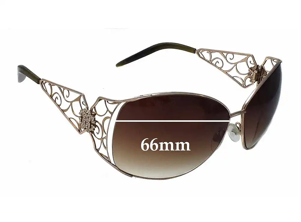 Sunglass Fix Replacement Lenses for Roberto Cavalli Targelle 372S - 66mm Wide Sunglass Fix Replacement Lenses for Roberto Cavalli Targelle 372S - 66mm Wide