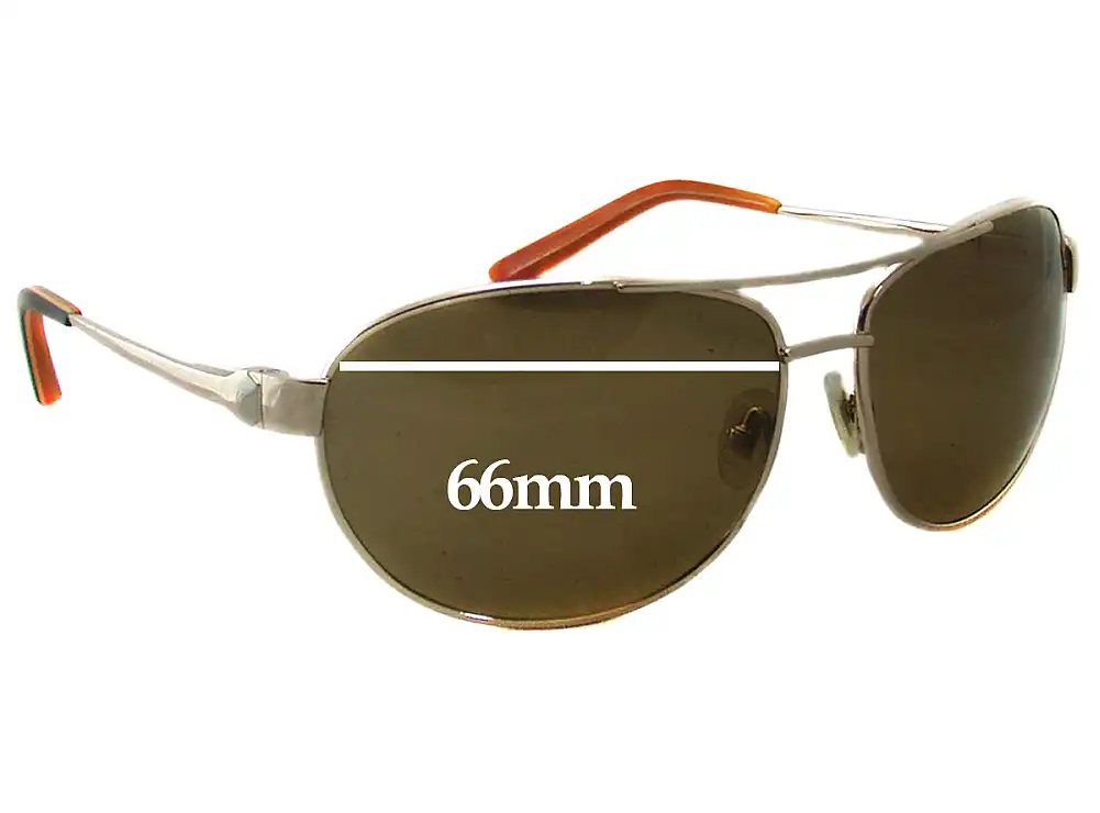 Sunglass Fix Replacement Lenses for S4 S4 JP Aviator - 66mm Wide Sunglass Fix Replacement Lenses for S4 S4 JP Aviator - 66mm Wide