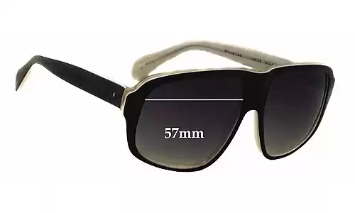 Sunglass Fix Replacement Lenses for Salt Lukas - 57mm Wide Sunglass Fix Replacement Lenses for Salt Lukas - 57mm Wide