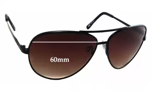 Sunglass Fix Replacement Lenses for Serengeti Large Aviator - 60mm Wide Serengeti Large Aviator Replacement Lenses 60mm wide