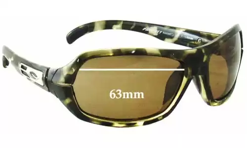 Sunglass Fix Replacement Lenses for Smith Prophet - 63mm Wide Sunglass Fix Replacement Lenses for Smith Prophet - 63mm Wide