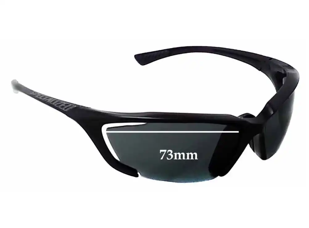 Sunglass Fix Replacement Lenses for Specialized Halftime - 73mm Wide Sunglass Fix Replacement Lenses for Specialized Halftime - 73mm Wide