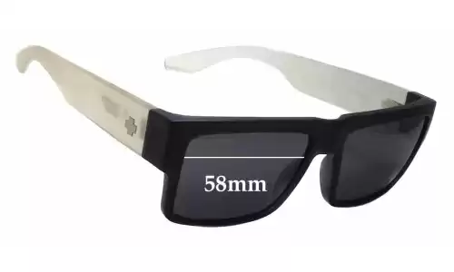 Sunglass Fix Replacement Lenses for Spy Optic Cyrus - 58mm Wide Spy Optic Cyrus Replacement Lenses 58mm wide