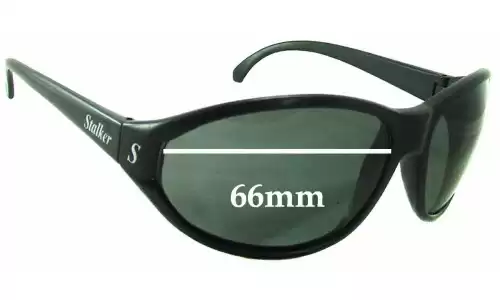 Sunglass Fix Replacement Lenses for Stalker Stalker Unknown - 66mm Wide Stalker Stalker Unknown Replacement Lenses 66mm wide