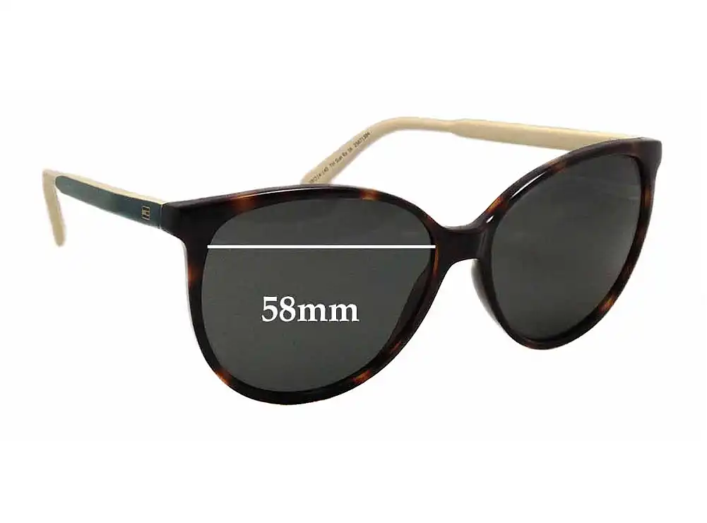 Sunglass Fix Replacement Lenses for Tommy Hilfiger TH Sun Rx 16 - 58mm Wide Sunglass Fix Replacement Lenses for Tommy Hilfiger TH Sun Rx 16 - 58mm Wide