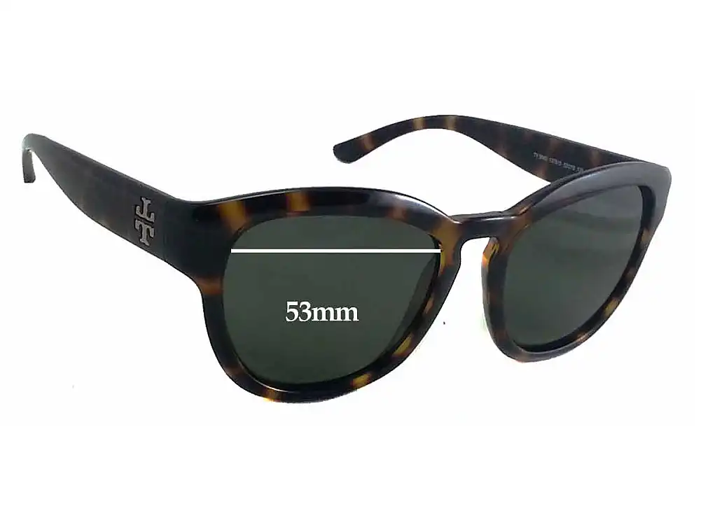 Sunglass Fix Replacement Lenses for Tory Burch TY9040 - 53mm Wide Sunglass Fix Replacement Lenses for Tory Burch TY9040 - 53mm Wide