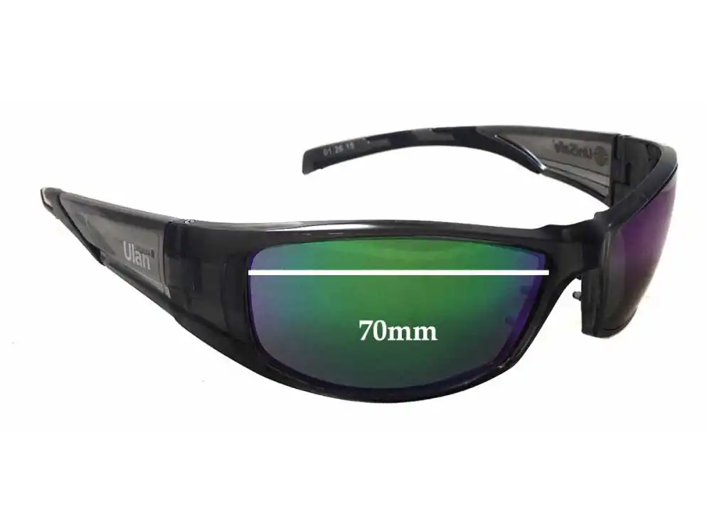 Sunglass Fix Replacement Lenses for Unisafe Ulan - 70mm Wide Sunglass Fix Replacement Lenses for Unisafe Ulan - 70mm Wide