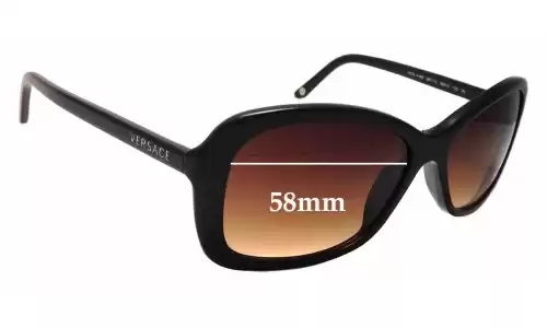 Versace MOD 4189 Replacement Lenses 65mm Versace MOD 4189 Sunglass Replacement Lenses - 58mm wide