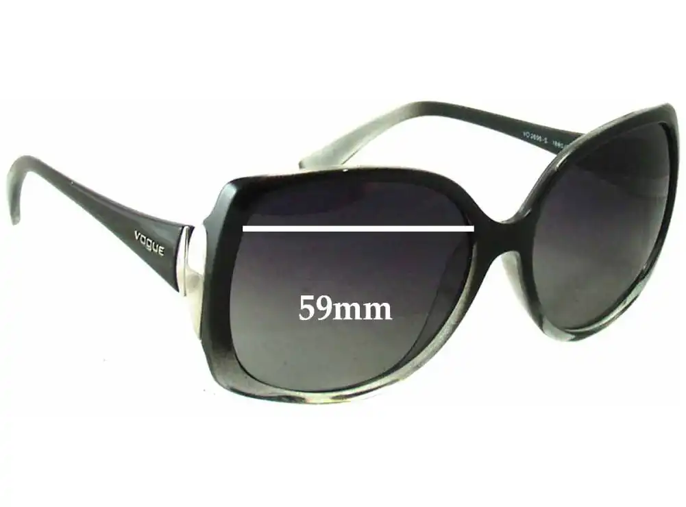 Sunglass Fix Replacement Lenses for Vogue VO2695-S - 59mm Wide Sunglass Fix Replacement Lenses for Vogue VO2695-S - 59mm Wide