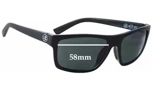 Sunglass Fix Replacement Lenses for Von Zipper Speedtuck - 58mm Wide Sunglass Fix Replacement Lenses for Von Zipper Speedtuck - 58mm Wide