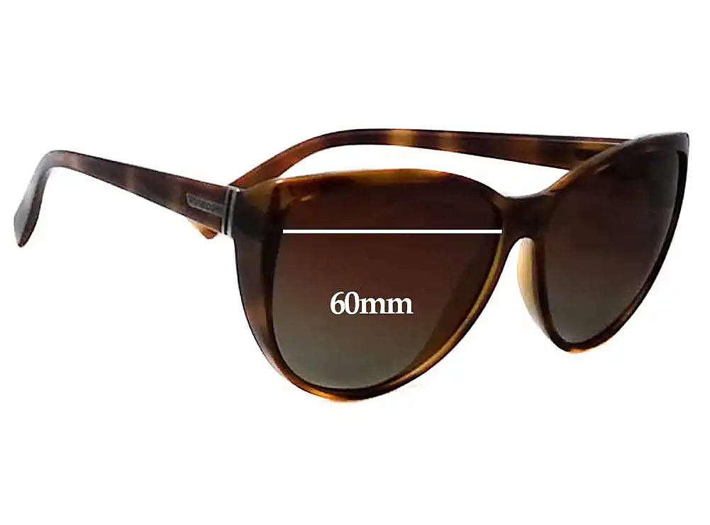 Sunglass Fix Replacement Lenses for Von Zipper Up-Do - 60mm Wide Sunglass Fix Replacement Lenses for Von Zipper Up-Do - 60mm Wide