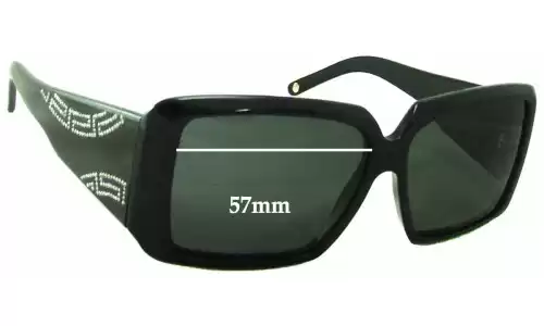 Sunglass Fix Replacement Lenses for Versace MOD 4142-B - 57mm Wide Sunglass Fix Replacement Lenses for Versace MOD 4142-B - 57mm Wide