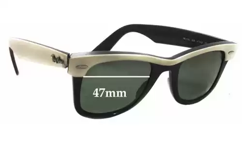Sunglass Fix Replacement Lenses for Ray-Ban RB2143 Wayfarer - 47mm Wide Ray-Ban RB2143 Wayfarer Replacement Lenses 47mm wide
