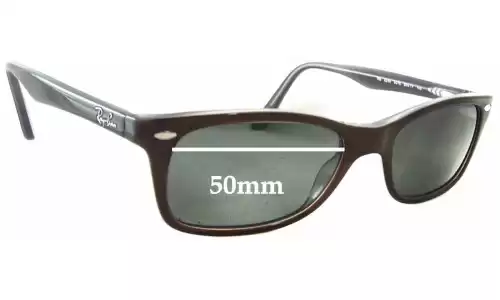 Sunglass Fix Replacement Lenses for Ray-Ban RB5228 - 50mm Wide Ray-Ban RB5228 Replacement Lenses 50mm wide