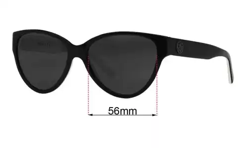 Sunglass Fix Replacement Lenses for DKNY DY4112 - 56mm Wide Sunglass Fix Replacement Lenses for DKNY DY4112 - 56mm Wide
