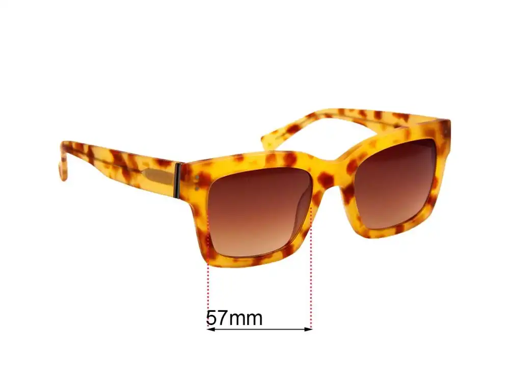 Sunglass Fix Replacement Lenses for Von Zipper Roscoe - 52mm Wide Sunglass Fix Replacement Lenses for Von Zipper Roscoe - 52mm Wide