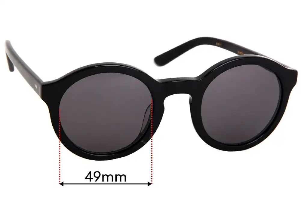Sunglass Fix Replacement Lenses for Ace and Tate Colin - 49mm Wide Sunglass Fix Replacement Lenses for Ace and Tate Colin - 49mm Wide