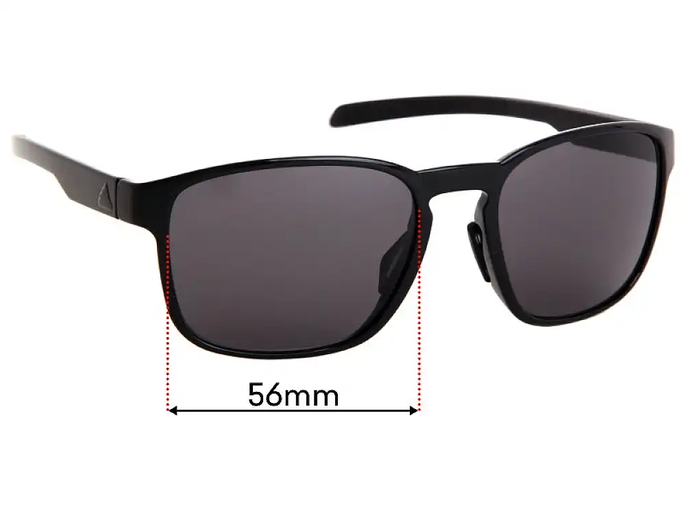 Sunglass Fix Replacement Lenses for Adidas AD32 Protean - 56mm Wide Sunglass Fix Replacement Lenses for Adidas AD32 Protean - 56mm Wide